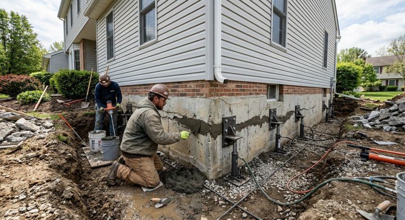 Basement Foundation Repair in Durham, NH