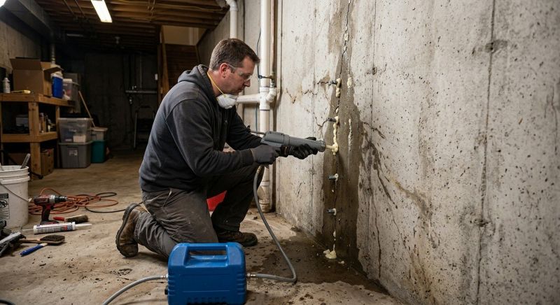 Basement Foundation Repair in Peabody, MA