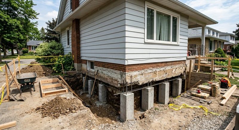 Basement Underpinning in Newburyport, MA