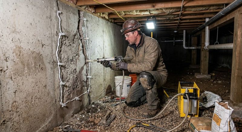 Building Foundation Repair in Danvers, MA