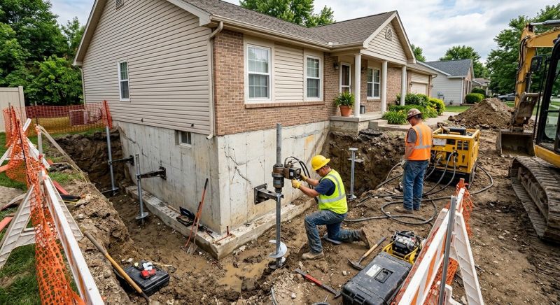 Building Foundation Repair in Groveland, MA