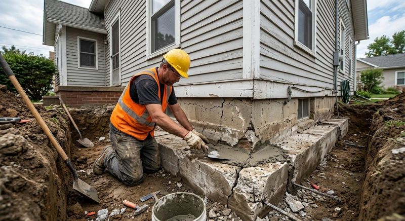 Building Foundation Repair in North Reading, MA