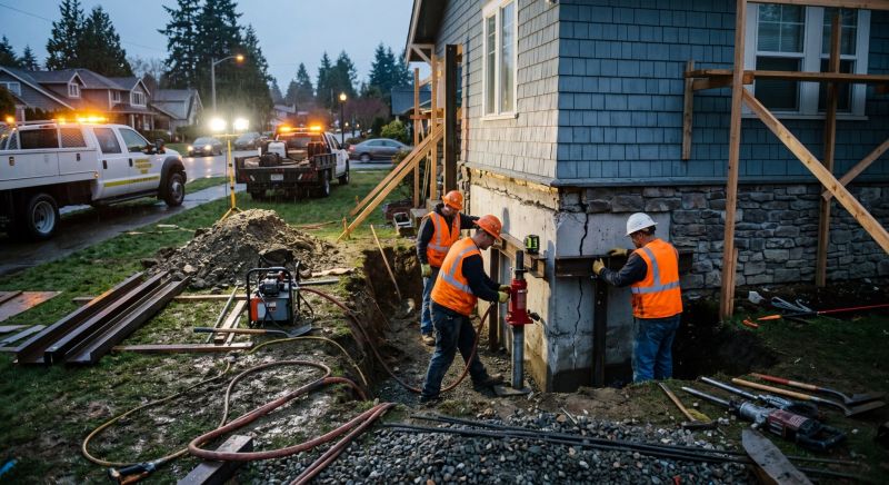 Building Foundation Repair in Pelham, NH