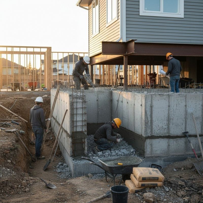 Concrete Foundation Repair in Greenland, NH