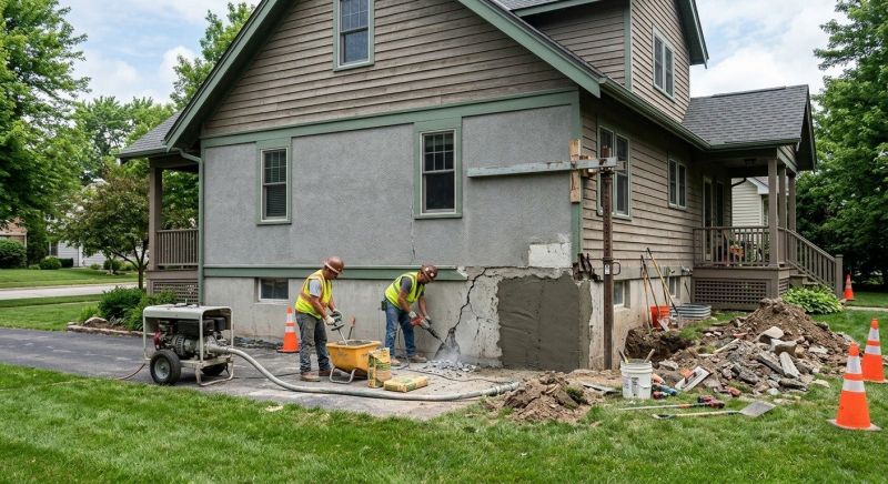 Concrete Foundation Repair in Kittery, ME
