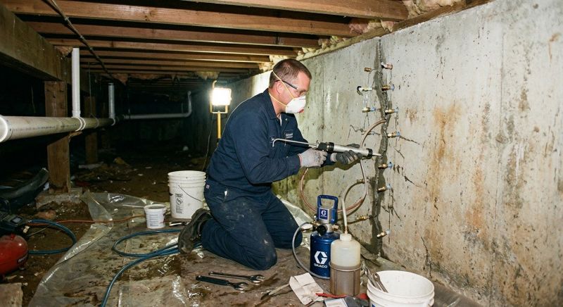 Crawlspace Foundation Repair in Lynn, MA