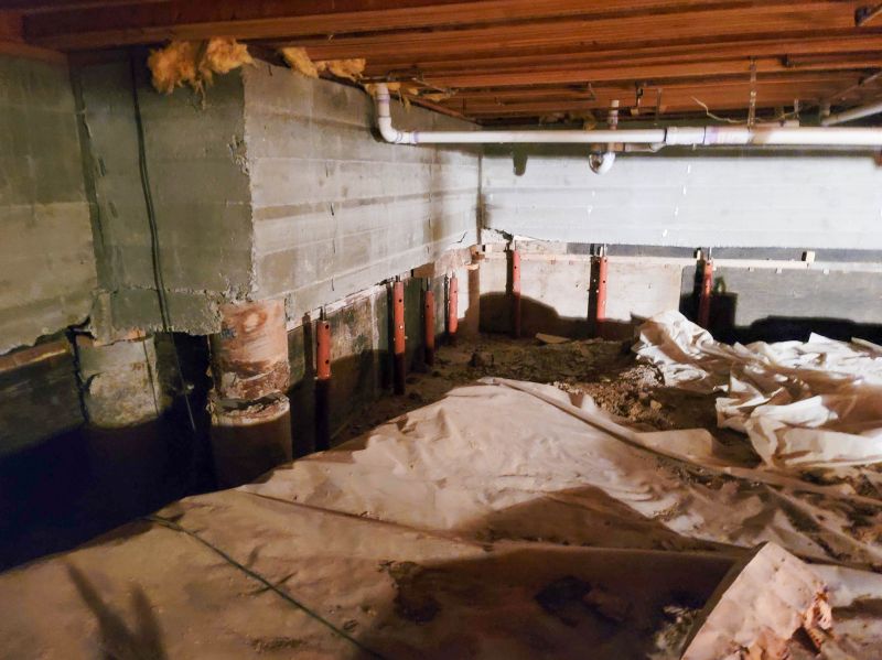 Crawlspace Foundation Repair in Nottingham, NH