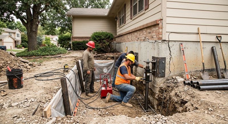 Foundation Damage Repair in Amesbury, MA