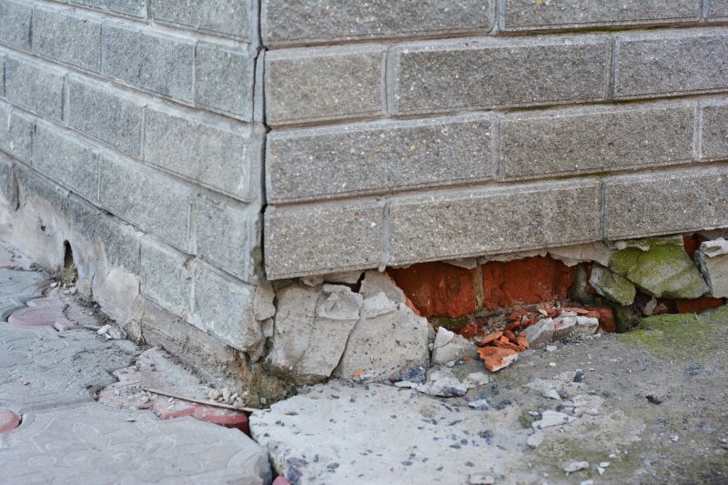 Foundation Damage Repair in North Reading, MA
