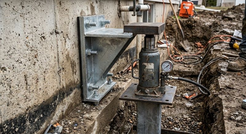 Foundation Jacking in Boxford, MA