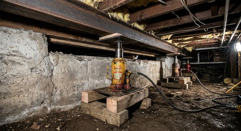 Foundation Jacking in Danvers, MA