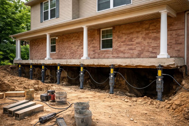 Foundation Jacking in Newbury, MA