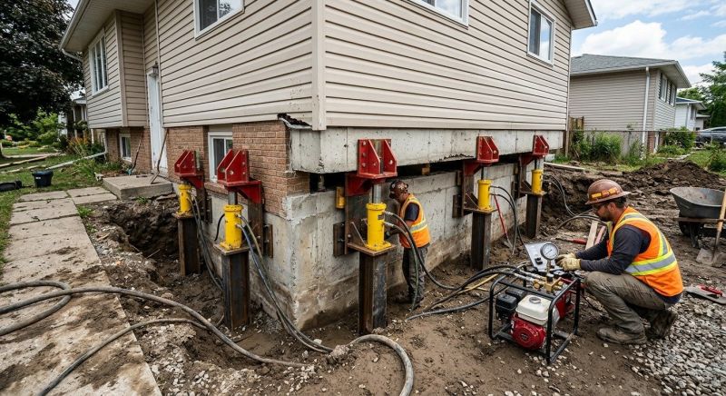 Foundation Lifting in Plaistow, NH