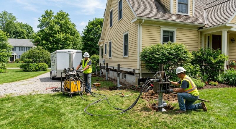 Foundation Lifting in Stratham, NH