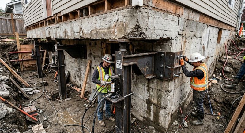 Foundation Lifting in Wakefield, MA