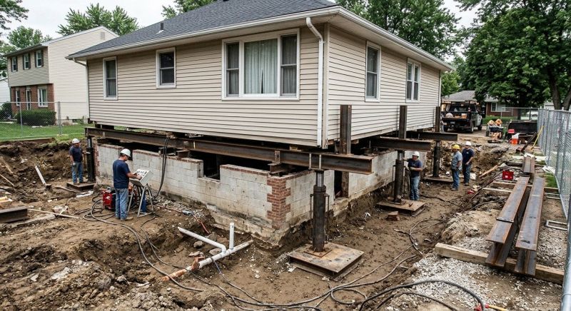 Foundation Raising in Derry, NH
