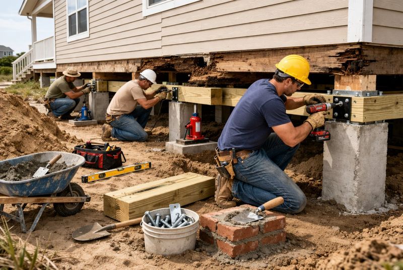 Foundation Raising in Pelham, NH