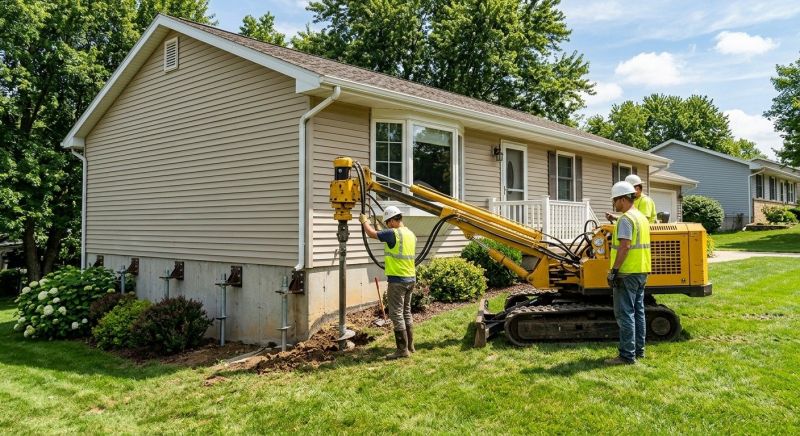 Foundation Raising in Raymond, NH