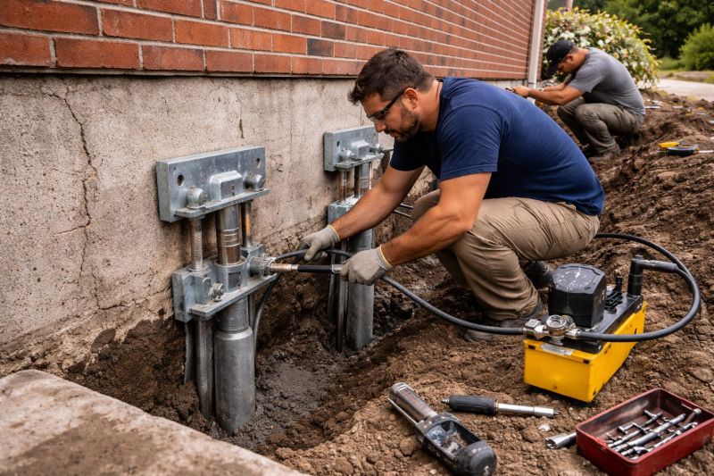 Foundation Repair in Dracut, MA