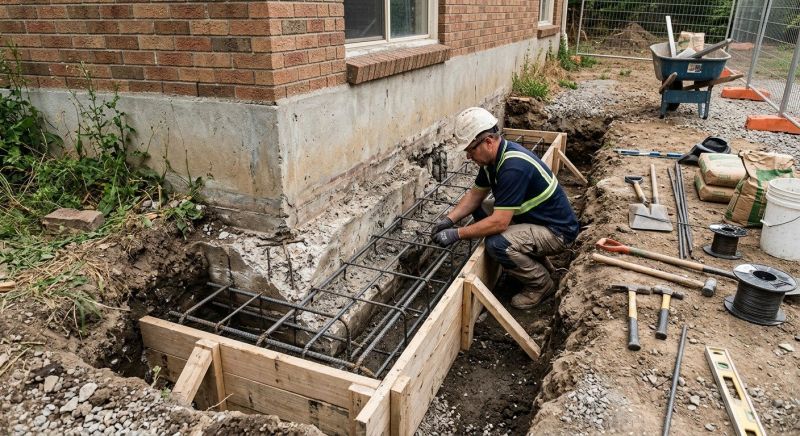 Foundation Repair in North Andover, MA