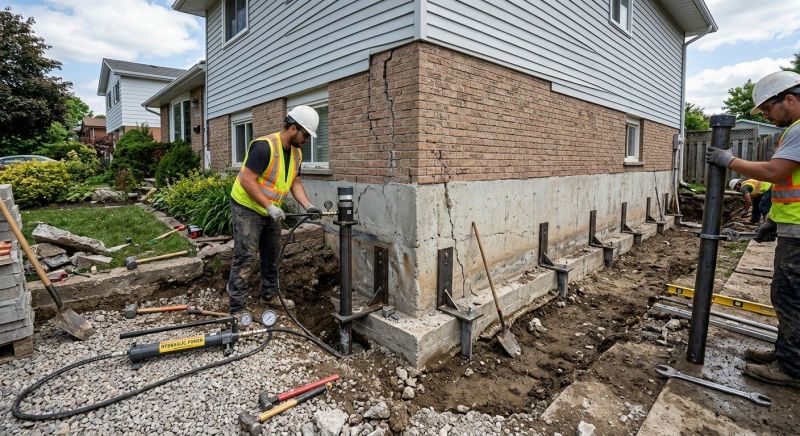 Foundation Stabilizing in Durham, NH