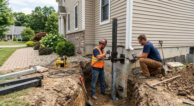 Foundation Stabilizing in Epping, NH