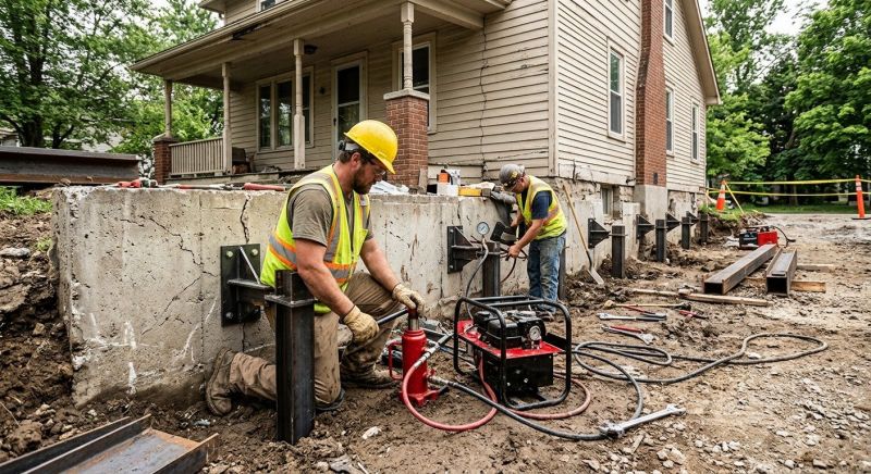 Foundation Stabilizing in Essex, MA