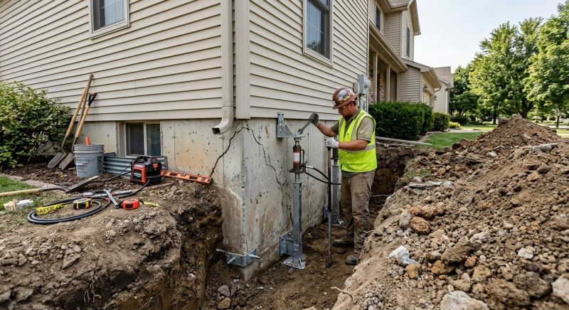 Foundation Stabilizing in Haverhill, MA