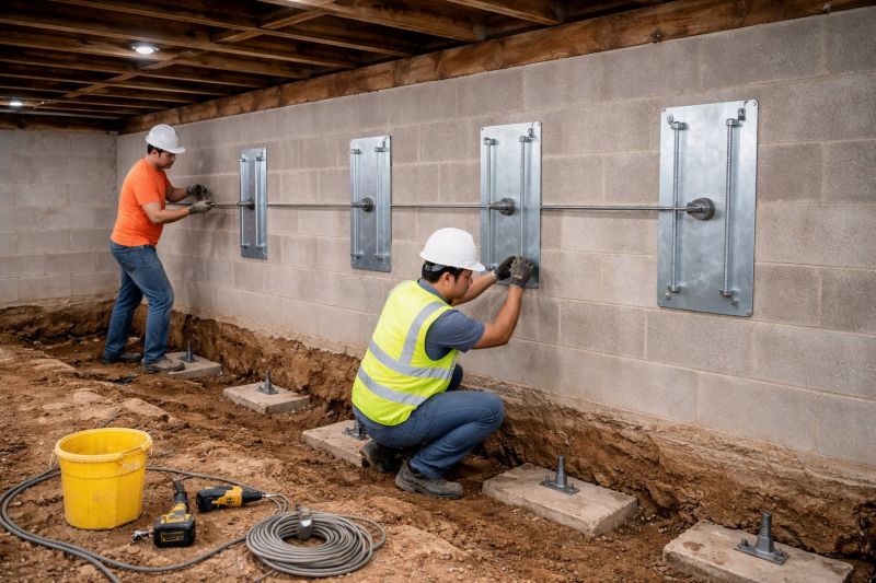 Foundation Stabilizing in Ipswich, MA