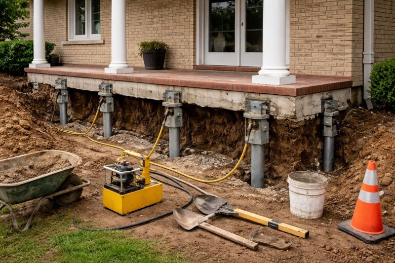 Foundation Stabilizing in Lawrence, MA