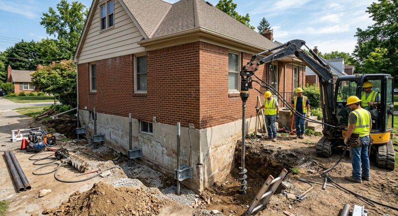 Foundation Stabilizing in Topsfield, MA