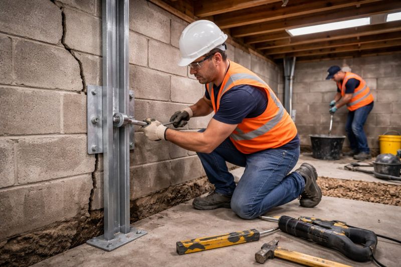 Foundation Structural Repair in Andover, MA