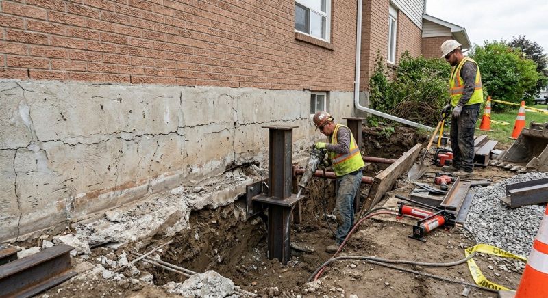 Foundation Structural Repair in Hampton, NH