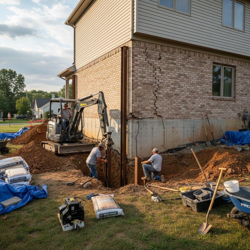 Foundation Structural Repair in Ipswich, MA