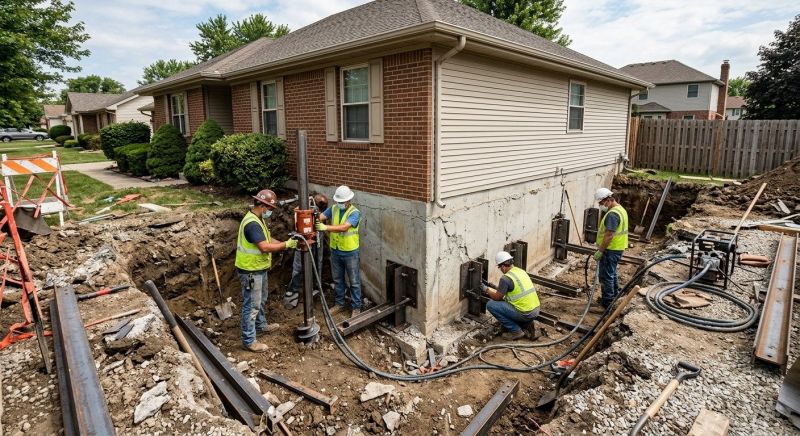 Foundation Structural Repair in Middleton, MA