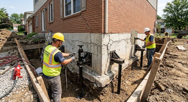 Foundation Structural Repair in Stratham, NH