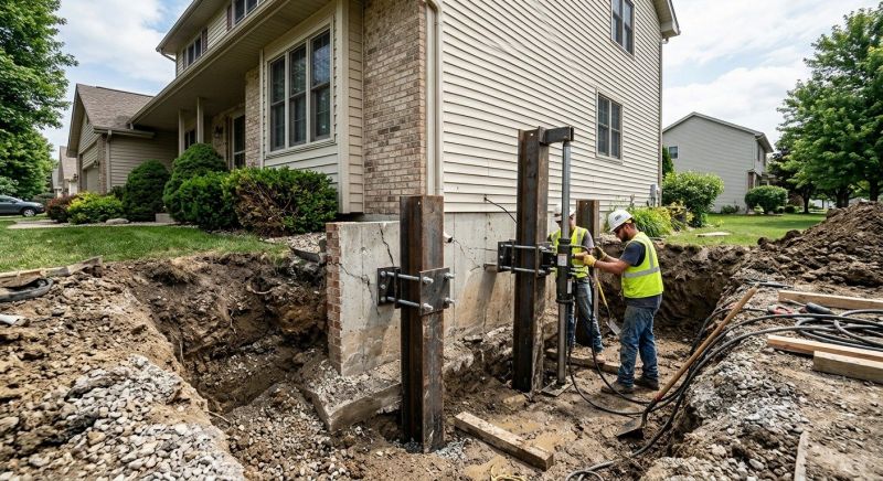 Foundation Underpinning in Newburyport, MA