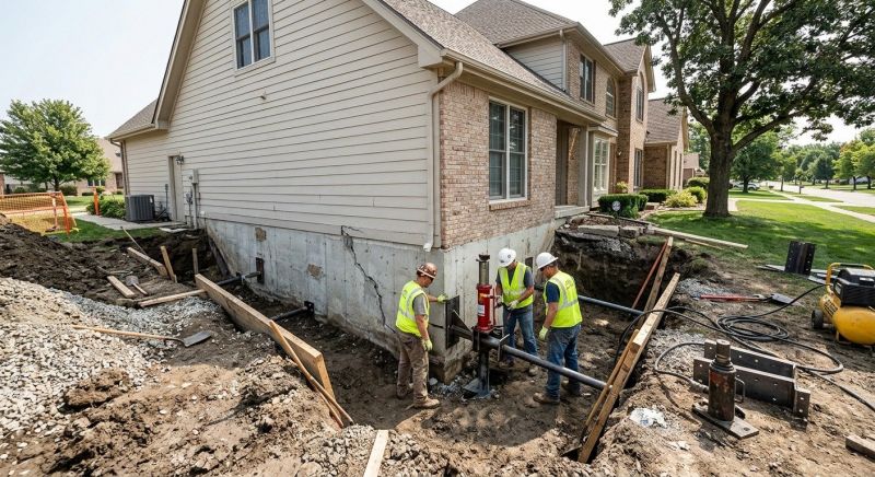 Home Foundation Repair in Andover, MA