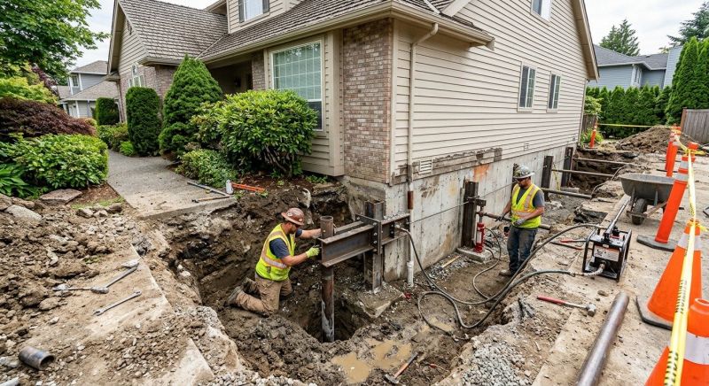 Home Foundation Repair in Danvers, MA