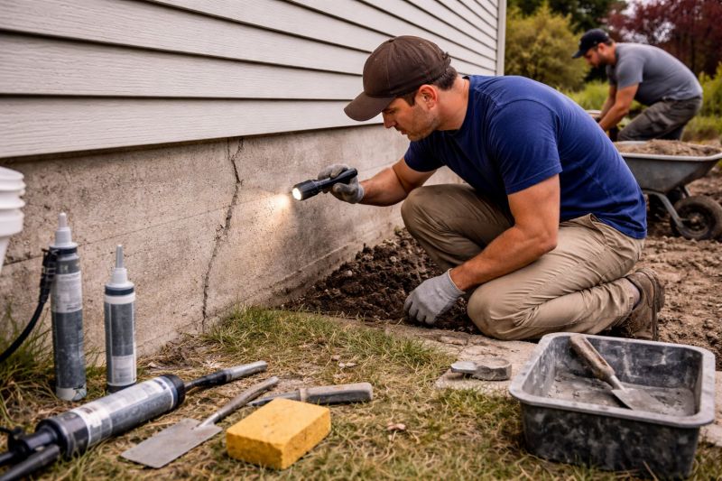 Home Foundation Repair in Georgetown, MA