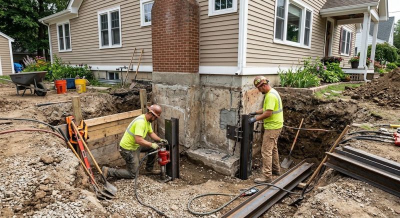 Home Foundation Repair in Middleton, MA
