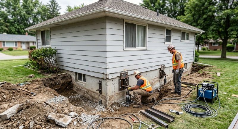 Home Foundation Repair in Raymond, NH