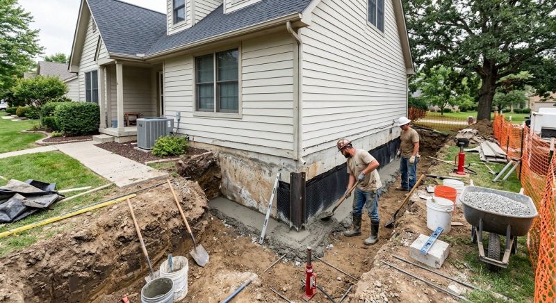 House Foundation Repair in Pelham, NH