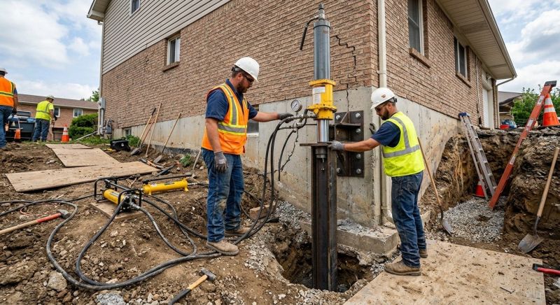 Settling Foundation Service in Dracut, MA