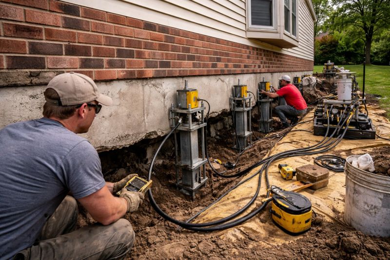 Settling Foundation Service in Kittery, ME