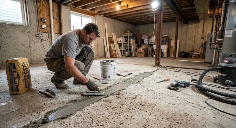 Slab Foundation Repair in Newburyport, MA