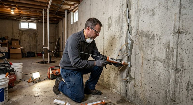 Structural Crack Repair in Newburyport, MA