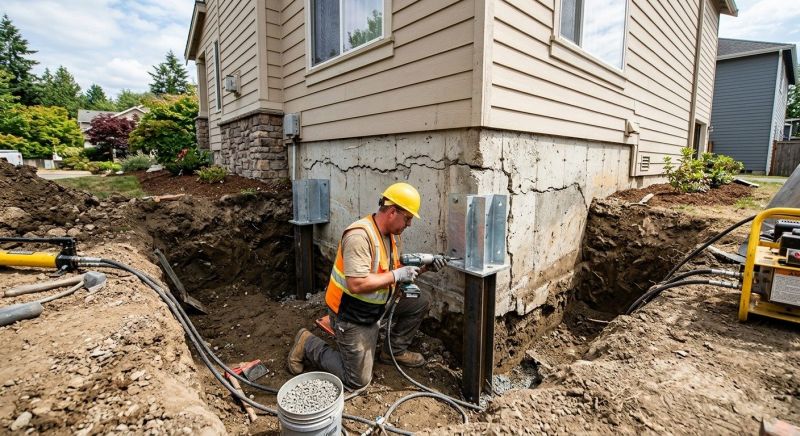 Structural Foundation Repair in Dracut, MA