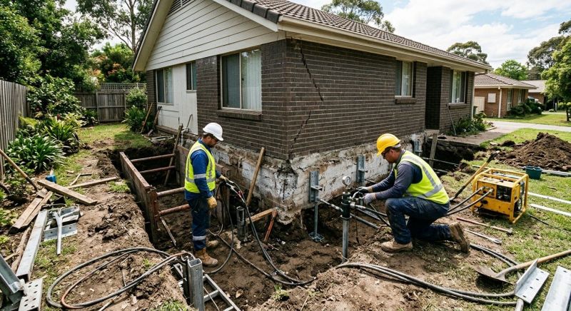 Structural Foundation Repair in Wilmington, MA