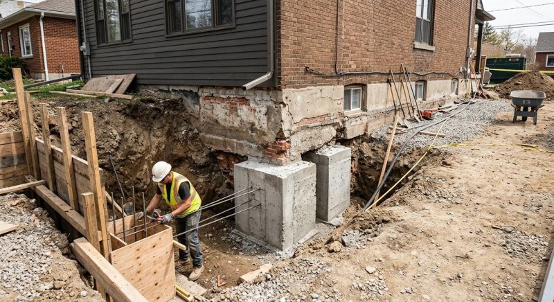Structural Underpinning in Newburyport, MA